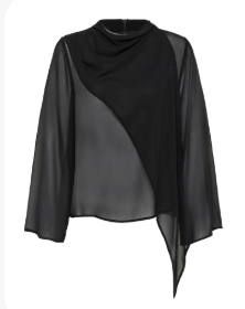 KAeloise Blouse - Black Deep - Black