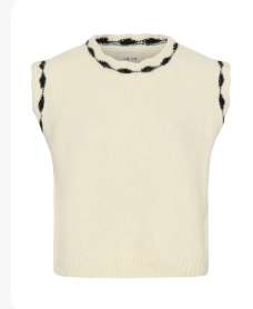 CRRosy Knit Slipover - Whisper White - White