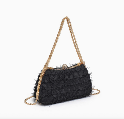 MAXI EVENING BAG (BLACK)