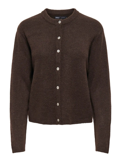 SIMON CARDIGAN (ONLY) | BROWN