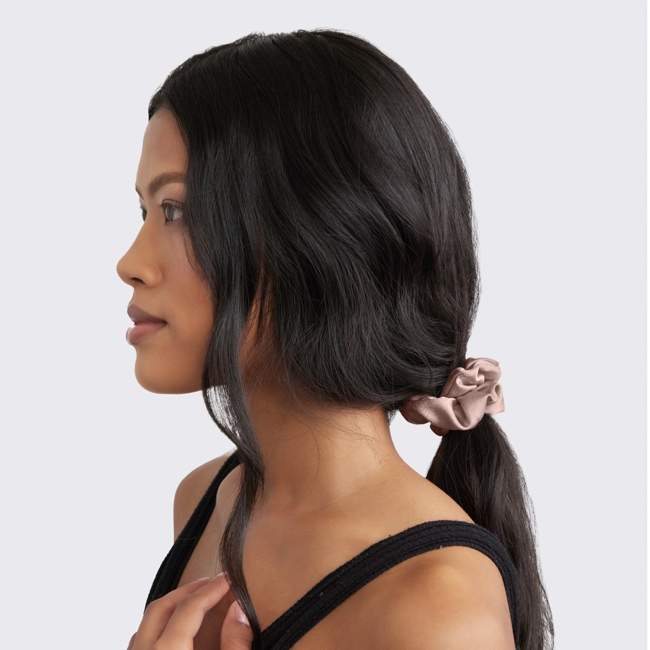 SATIN SLEEP SCRUNCHIES 5 PC CAMEO | KITSCH
