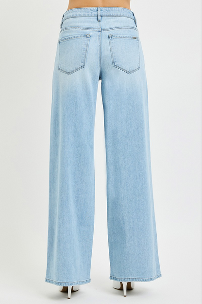 REIGN SLOUCHY WIDE JEANS (RISEN)