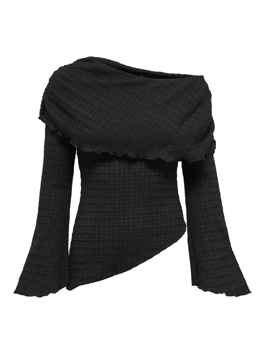 ILSE OFF SHOULDER TOP (ONLY) | BLACK