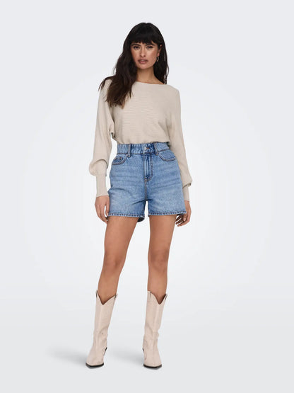 ADALINE RIBBED SWEATER | ONLY