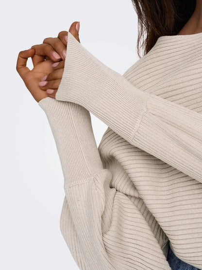 ADALINE RIBBED SWEATER | ONLY