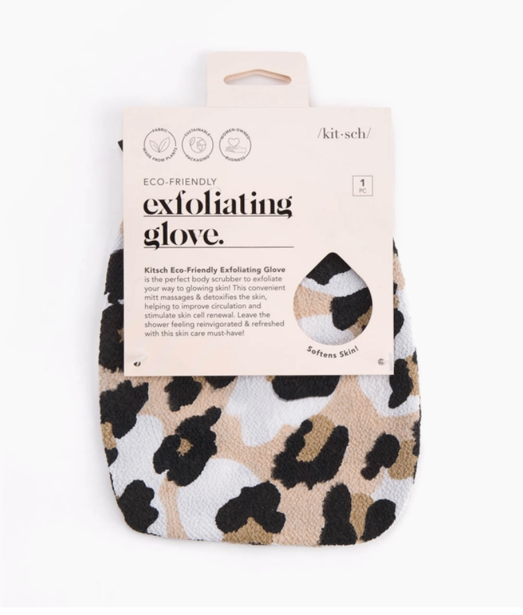 NEW ECO FRIENDLY EXFOLIATING GLOVE | KITSCH